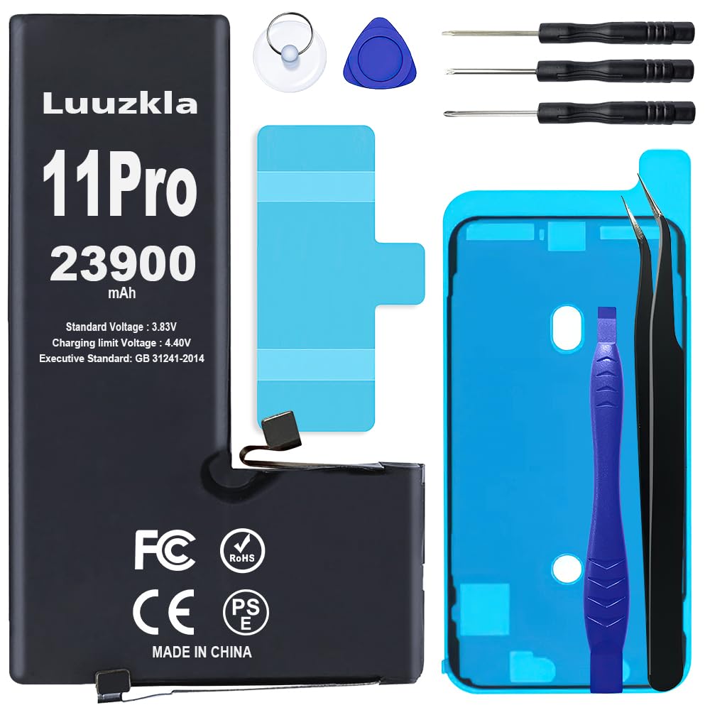 iPhone11 128G バッテリー75% Amazon.com: Luuzkla 23900mAh Battery Compatible with iPhone 11 PRO